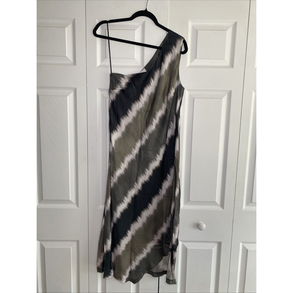 Lotus Eaters Womens Medium One Shoulder Dress‎ Glam Event